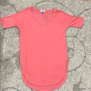 Old Navy Long Pink Top